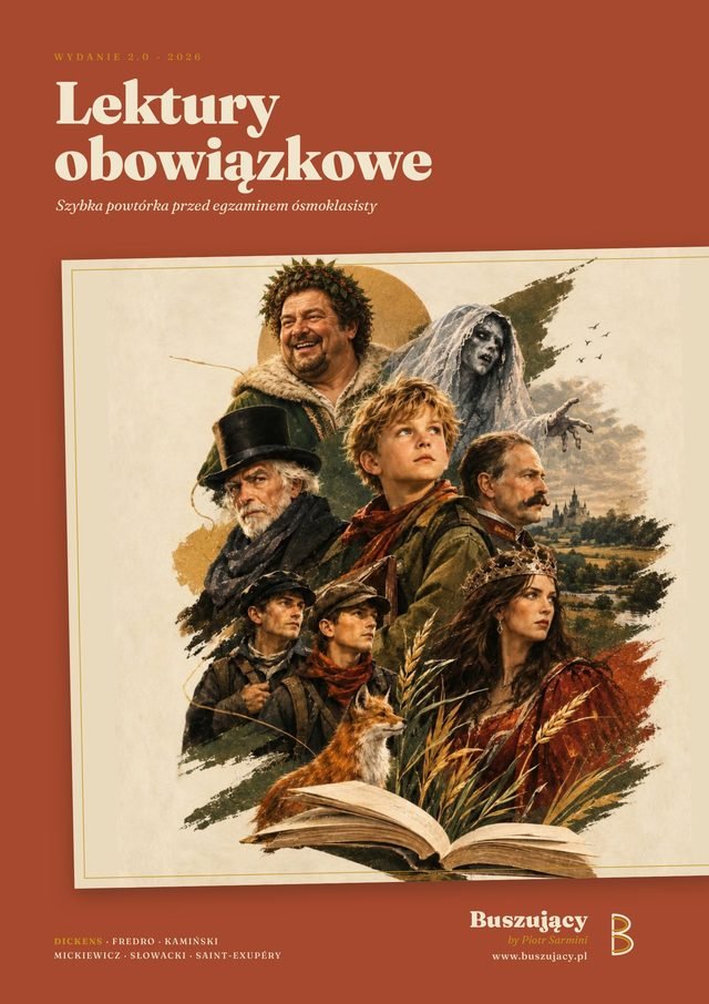 Okładka e-booka „Lektury obowiązkowe. Szybka powtórka przed egzaminem ósmoklasisty”